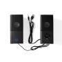 Nedis GSPR10020BK - Black - Speaker - Stereo - Black