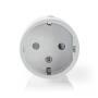 Nedis WIFIP110FWT - Wireless - Wi-Fi - 2.4 - 2.4835 GHz - Indoor - White - 2500 W