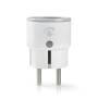 Nedis WIFIP110FWT - Wireless - Wi-Fi - 2.4 - 2.4835 GHz - Indoor - White - 2500 W