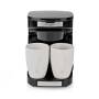 Nedis Kaffeemaschine| max. Kapazitaet 0.25 l| 2| Warmhalten| Uhrfunktion|