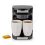 Nedis Kaffeemaschine| max. Kapazitaet 0.25 l| 2| Warmhalten| Uhrfunktion|