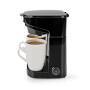 Nedis Kaffeemaschine| max. Kapazitaet 0.25 l| 2| Warmhalten| Uhrfunktion|