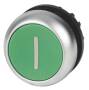 Eaton M22-DR-G-X1 - Button - Chrome,Green - Plastic - IP66 - IP67 - IP69 - 29.7 mm - 29 mm