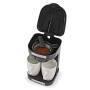 Nedis Kaffeemaschine| max. Kapazitaet 0.25 l| 2| Warmhalten| Uhrfunktion|