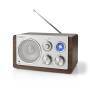 Nedis FM RADIO     KABEL         15W (RDFM5110BN     BR/SI)