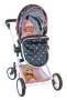 ToyToyToy Puppenwagen Trend 702 Heart Herz 2in1 Buggy und Kinderwagen