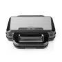 Nedis Sandwichhersteller| 900 W| 26.8 x 14.5 cm| Automatischer Temperaturkontrolle|