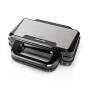 Nedis Sandwichhersteller| 900 W| 26.8 x 14.5 cm| Automatischer Temperaturkontrolle|