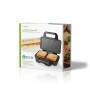 Nedis Sandwichhersteller| 900 W| 26.8 x 14.5 cm| Automatischer Temperaturkontrolle|