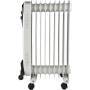 Nedis MobilerÖl Radiator| 800 1200 2000 W| 9 Fins| Verstellbares Thermostat| 3