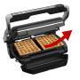 TEFAL Kontaktgrill Optigrill GC716D12 inklusive Waffelplatten und Kelle