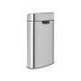 Brabantia Mülleimer Touch Bin New,recycle, 23+10 L Stahl matt