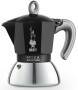 BIALETTI Espressokocher New Moka Induction 6 Tassen schwarz