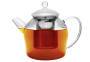 Bredemeijer Group Bredemeijer Minuet - Single teapot - 1200 ml - Transparent - Glass - Infuser filter - Stainless steel