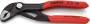 KNIPEX Cobra - Slip-joint pliers - 2.7 cm - 2.7 cm - Chromium-vanadium steel - Plastic - Red