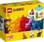 LEGO Classic 11013 KreativBauset mit durchsichtigen Steinen LEGO