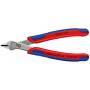 KNIPEX 78 03 125 - Side-cutting pliers - Steel - Plastic - Blue/Red - 12.5 cm - 56 g