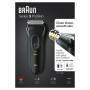 Braun Series 3 3020s - Foil shaver - 2 SensoFoil - 1 Middle Trimmer - Black - White - LED - AC/Battery - Nickel-Metal Hydride (NiMH)