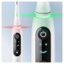 Oral-B iO 8 iO8 Elektrische Zahnbürste/Electric Toothbrush, Magnet-Technologie, 2 Aufsteckbürsten, 6 Putzmodi für Zahnpflege, Farbdisplay & Reiseetui, Designed by Braun, white alabaster