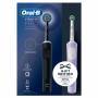 Oral-B - Elektrische Zahnbürste Vitality Pro + 2. Handstück in Schwarz/Lila