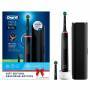 Oral-B PRO 3 3500 Black Edition mit Reise-Etui Elektrische Zahnbürsten