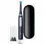 Oral-B iO 4 iO4 Elektrische Zahnbürste/Electric Toothbrush, Magnet-Technologie, 4 Putzmodi für Zahnpflege, Reiseetui, Designed by Braun, matt black