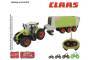 Happy People RC CLAAS AXION 870 + CARGOS 9600 1:16, Traktor und Anhänger, 2,4 GHz, 104 cm, volle Len