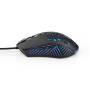 Nedis Gaming Mouse| Verdrahtet| dpi 800 1200 2400 3200 4800 7200 dpi| - Mouse - 7,200 dpi