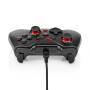 Nedis Gamepad / USB Type-A / Stromversorgung über USB / PC / Anzahl Knöpfe: 12 / Kabellänge: 1.60 m / Schwarz