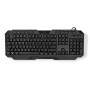 Nedis Wired Gaming Keyboard| USB Type-A| Folientasten| LED| AZERTY| FR-Layout| - Keyboard - AZERTY