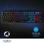 Nedis Wired Gaming Keyboard| USB Type-A| Mechanische Tasten| LED| QWERTY| ND-Layout| - Keyboard - Touchpen