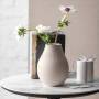 Villeroy & Boch Manufacture Collier beige Vase Perle hoch