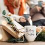 Villeroy & Boch Statement Becher mit Henkel Merry Christmas