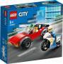 LEGO City 60392 Verfolgungsjagd m.d. Polizeimoto LEGO