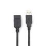 Nedis USB-KABEL A-STECKER/A-BUCHSE (CCGL60010BK20     2M)