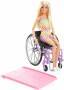 Mattel HJT13 Barbie Fashionistas + Wheelchair - Checkers