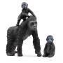 Schleich WL Flachland Gorilla Familie 42601
