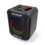 Nedis Bluetooth®-Party-Lautsprecher / max. Batteriespielzeit: 5 Std / 150 W / Tragegriff / Partylicht / Verknüpfbar / Equalizer / Orange / Schwarz