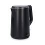 Nedis Wasserkocher / 1.5 l / Plastik / Schwarz / Um 360 Grad drehbar / Verdecktes Heizelement / Strix® Controller / Boil-dry protection