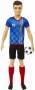 Mattel Ken Fußballspieler-Puppe, kurze Haare, Trikot mit der Nummer 10, Fußball, Stollenschuhe, Stut