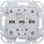 Berker 80141180 - Pushbutton switch - Gray - Metal,Plastic - IP20 - 21 - 32 V - 3.2 cm