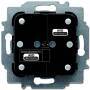 BUSCH JAEGER 6213/2.1 - Blind/shutter actuator - Flush-mounted - 2 channels - IP20 - Black - CE - RoHS