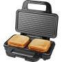 Nedis Sandwichhersteller| 900 W| 26.8 x 14.5 cm| Automatischer Temperaturkontrolle|