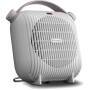 De Longhi HFS30B24.W - Fan electric space heater - IP21 - Indoor & outdoor - Desk - Floor - White - 2400 W