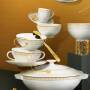 Multipack Villeroy & Boch NewWave Caffè - Spoon Kaffeelöffel vergoldet - 6 Stück