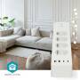 Nedis SmartLife Power Strip / Wi-Fi / Hybrid (CEE 7/7) / USB A / USB-C™ / 16 A / 3680 W / 2.00 m / 0 - 55 °C / Android™ / IOS / Weiss