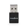 Nedis Netzwerk-Dongle / Wi-Fi / AC600 / 2.4/5 GHz (Dual Band) / USB2.0 / Wi-Fi speed total: 600 Mbps / Windows 10 / Windows 11 / Windows 8