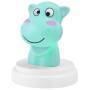 Alecto SILLY HIPPO LED Nachtlicht Nilpferd blau