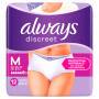 Always Discreet Inkontinenz Pants Gr. M, Normal, 48 Höschen (4 x 12 Stück) für Damen, Monatspaket