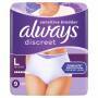 Always Discreet Inkontinenz-Höschen Für Frauen, L, 9 Stück